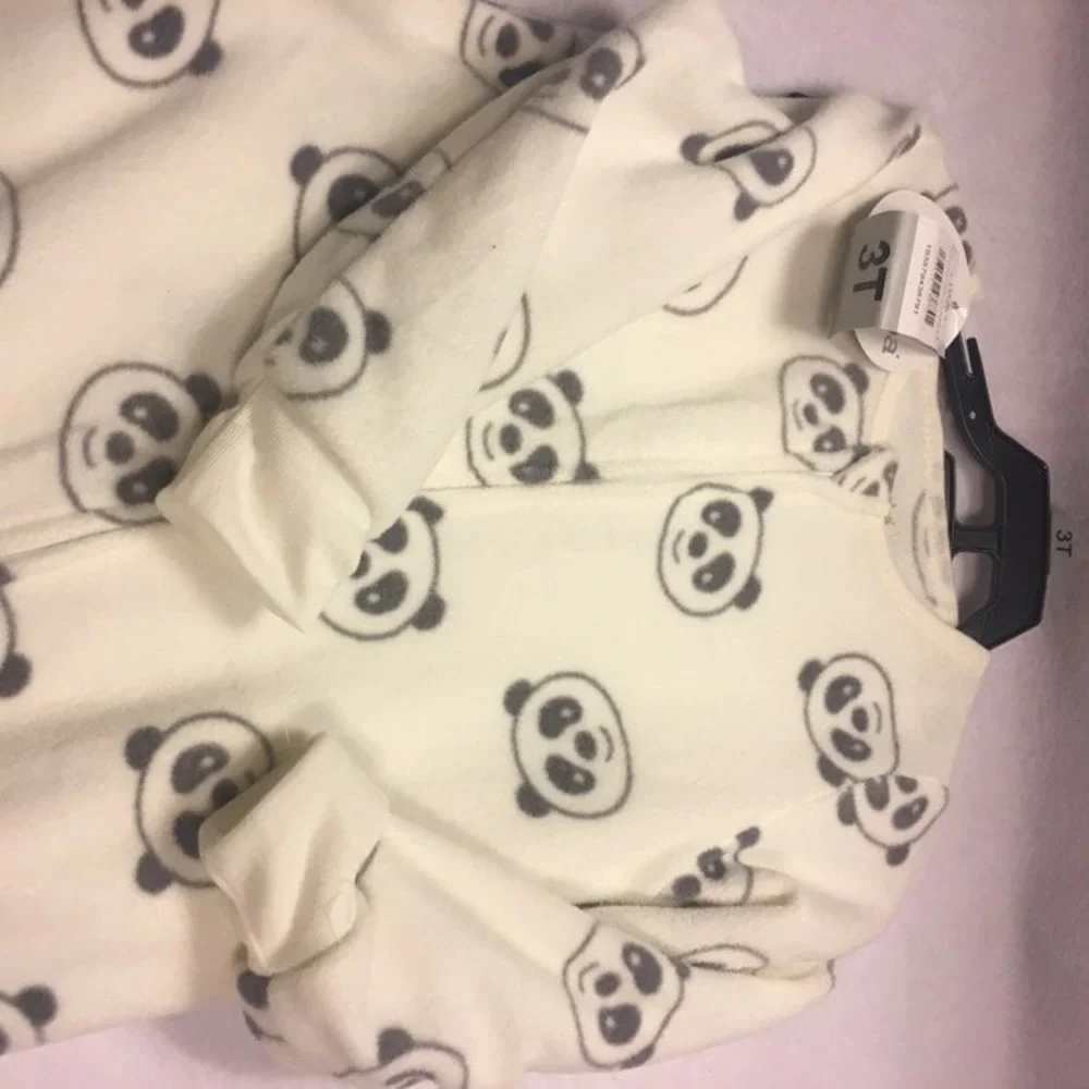 NWT Absorba Fleece Footed Pajamas 3T –  One‑Piece Sleeper‎ | Toddler Pajamas